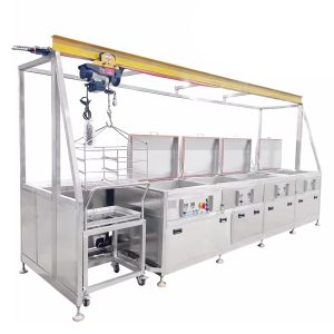 Hệ thống rửa siêu âm cầu trục nâng hạ UTS-C360L