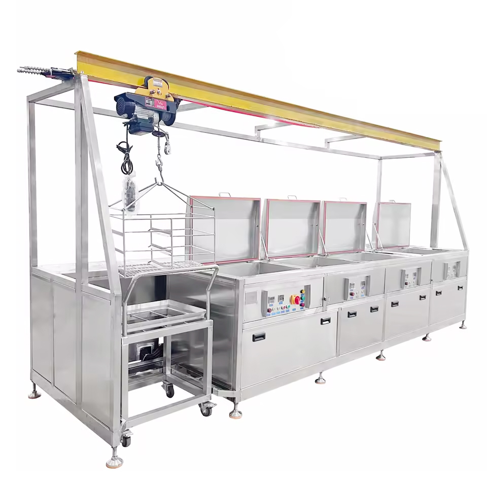 Hệ thống rửa siêu âm cầu trục nâng hạ UTS-C360L