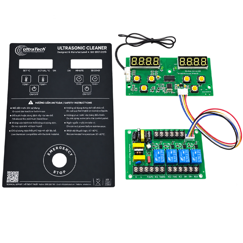 Bộ điều khiển máy rửa siêu âm UltraTech UTS-CTRL01